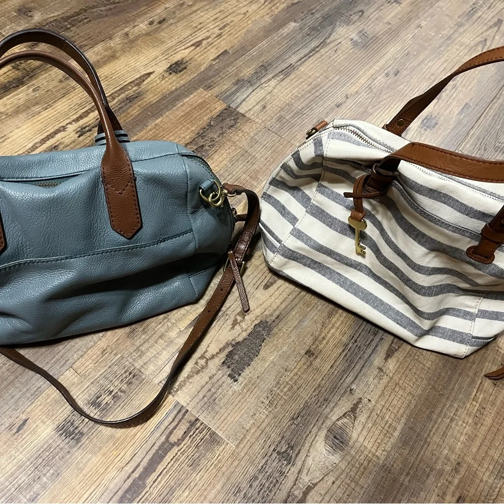 Fossil Satchels— set of 2 - Picture 3 of 5